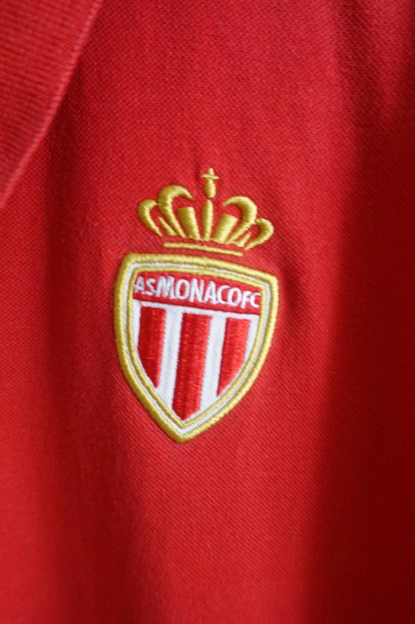 Polo Kappa AS Monaco FC vermelha tamanho GG – photo 7